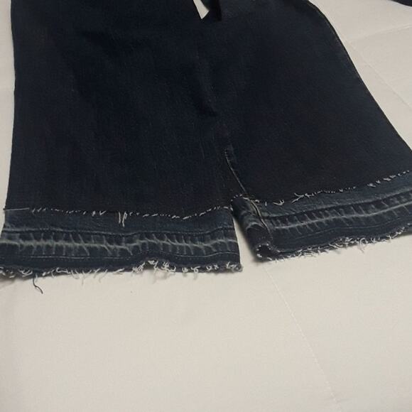 NWT Womens Sz 24W Boyfriend Raw Hem Relaxed Comfort Stretch Waist Band Jeans - Picture 7 of 8